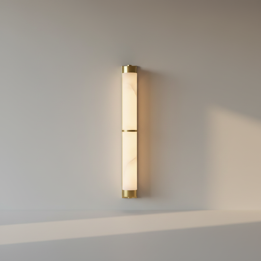 Aria Modern Marble Wall Lamp for Bedroom - Wall Lights & Sconces | Lucera Lighting