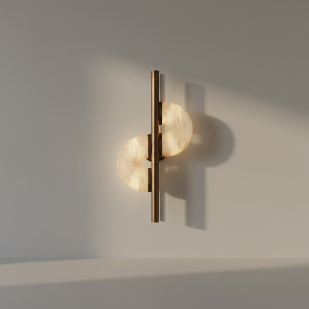 Lieder Modern Marble Wall Lamp for Bedroom - Wall Lights & Sconces | Lucera Lighting