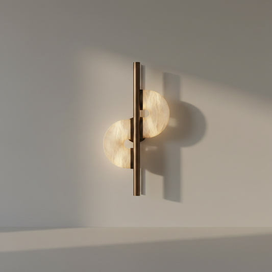 Lieder Modern Marble Wall Lamp for Bedroom - Wall Lights & Sconces | Lucera Lighting