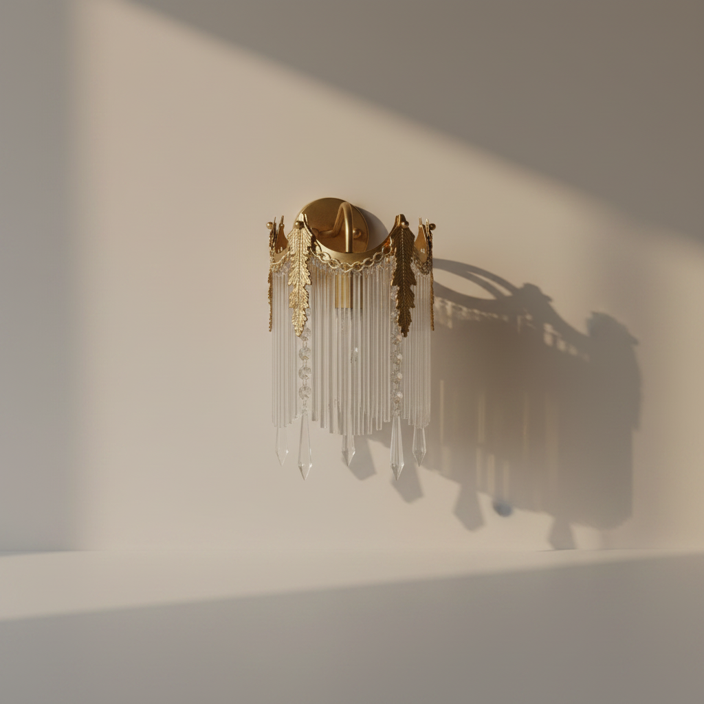 Opus Luxury European LED Crystal Wall Lamp - Wall Lights & Sconces | Lucera Lighting