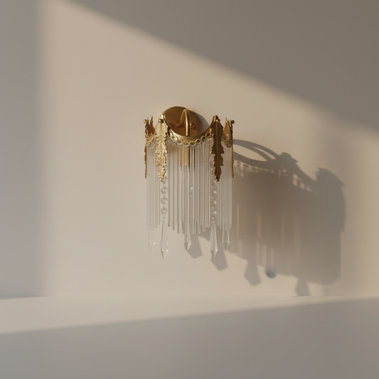 Opus Luxury European LED Crystal Wall Lamp - Wall Lights & Sconces | Lucera Lighting