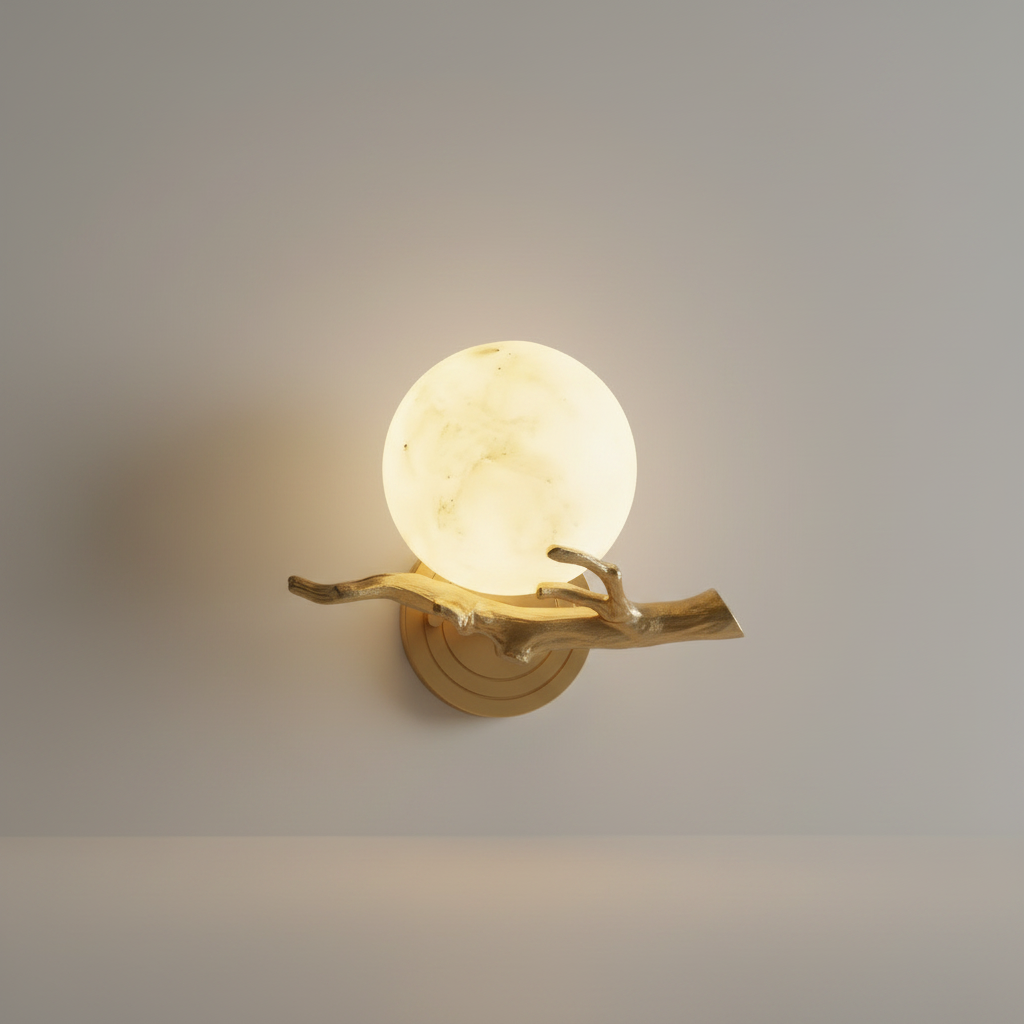 Coda Moon Wall Lamp for Bedroom Living Room - Wall Lights & Sconces | Lucera Lighting