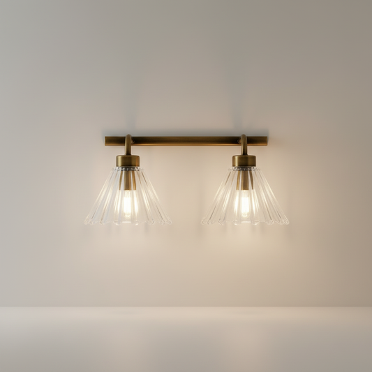Pizzicato Chrome & Glass Wall Light - Wall Lights & Sconces | Lucera Lighting
