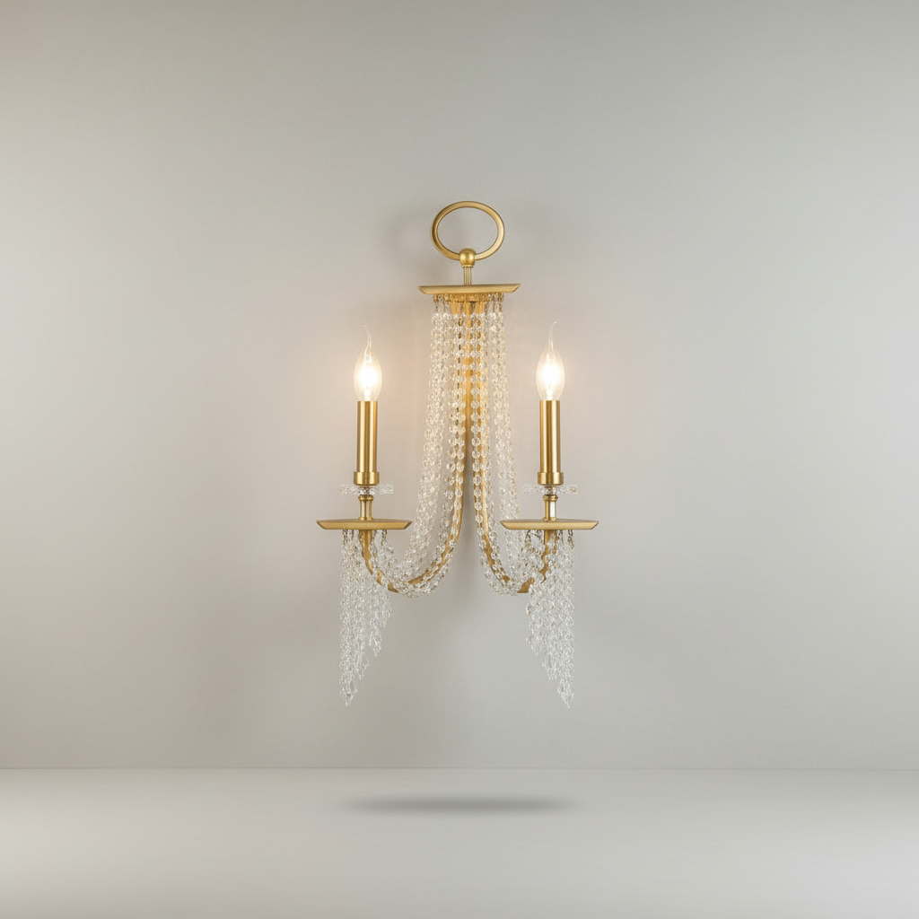 Tutti Luxury Contemporary LED Crystal Chandelier - Wall Lights & Sconces | Lucera Lighting