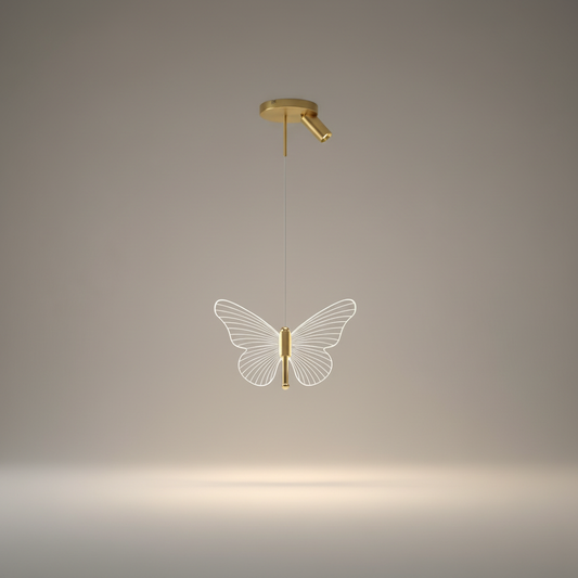 Piena Butterfly Bedside Wall Lamp for Kids Room - Pendant Lights | Lucera Lighting