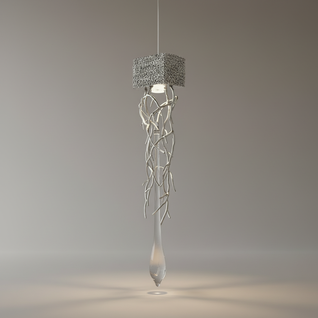 Rallentando LED Crystal Copper Wall Lamp - Wall Lights & Sconces | Lucera Lighting