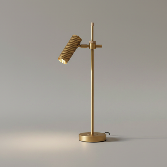 Moto Bronze Adjustable Table Lamp - Lamps | Lucera Lighting