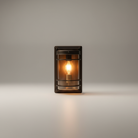 Nadine Retro Outdoor Waterproof Aluminum LED Wall Lamp - Exterior wall | Lucera Lighting