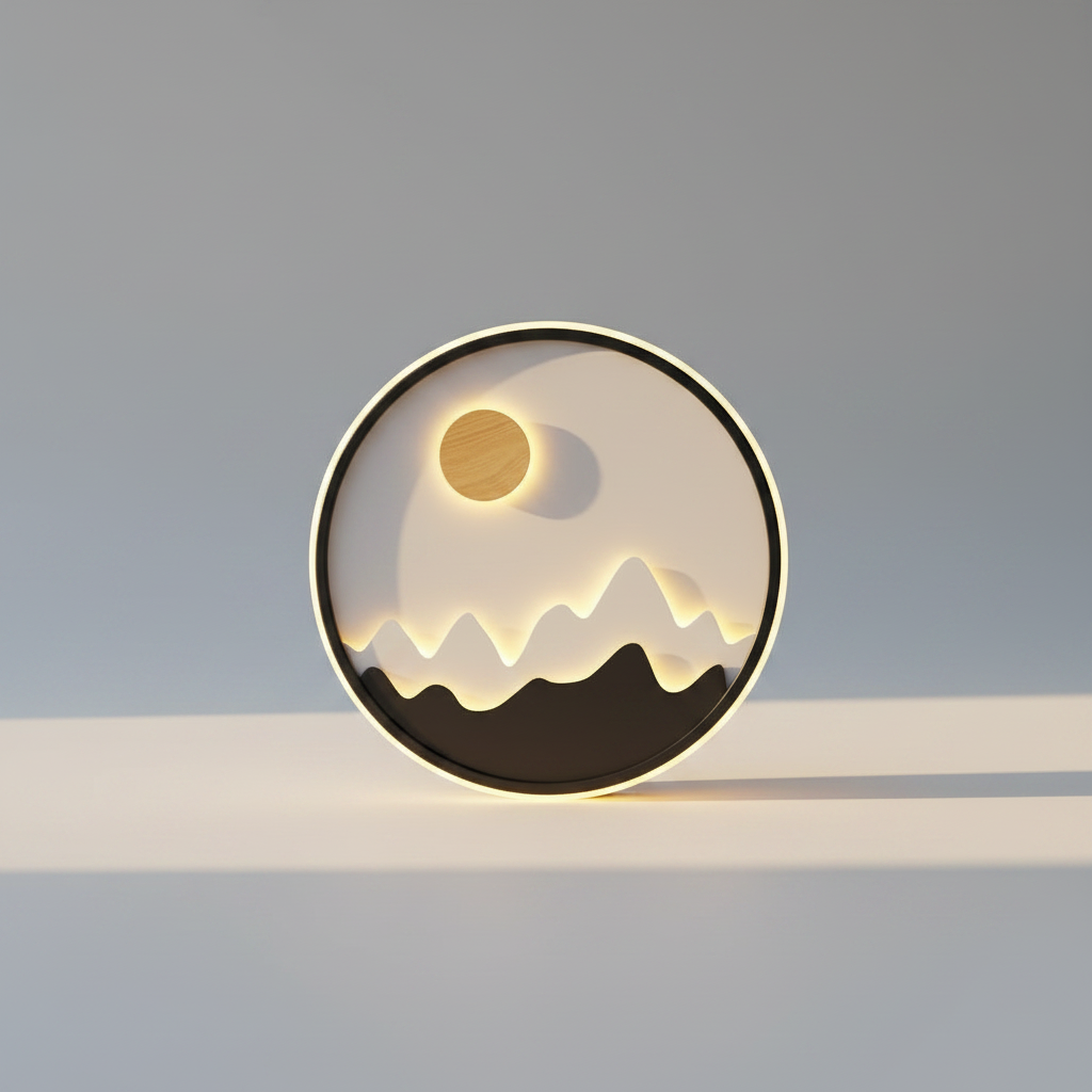 Pascale Modern Round Outdoor Aluminum Wall Lamp - Exterior wall | Lucera Lighting
