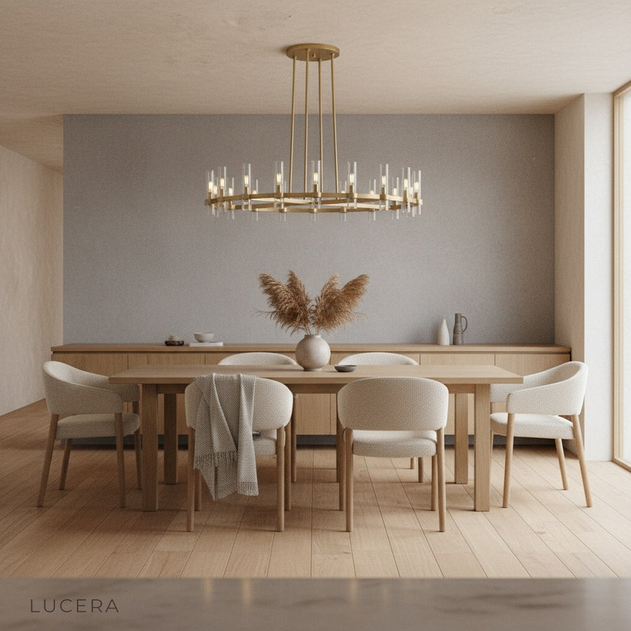 Tab 2 - Nailhead Candela Chandelier