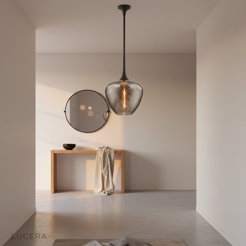 Livid Pendant Light as stylish accent in hallway with soft evening lighting