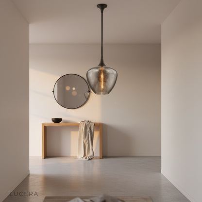 Livid Pendant Light as stylish accent in hallway with soft evening lighting