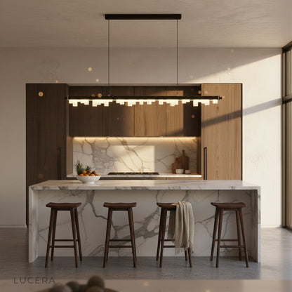 Lucera Fascinating Pendant Light in a bright loft space with soft daylight and industrial accents