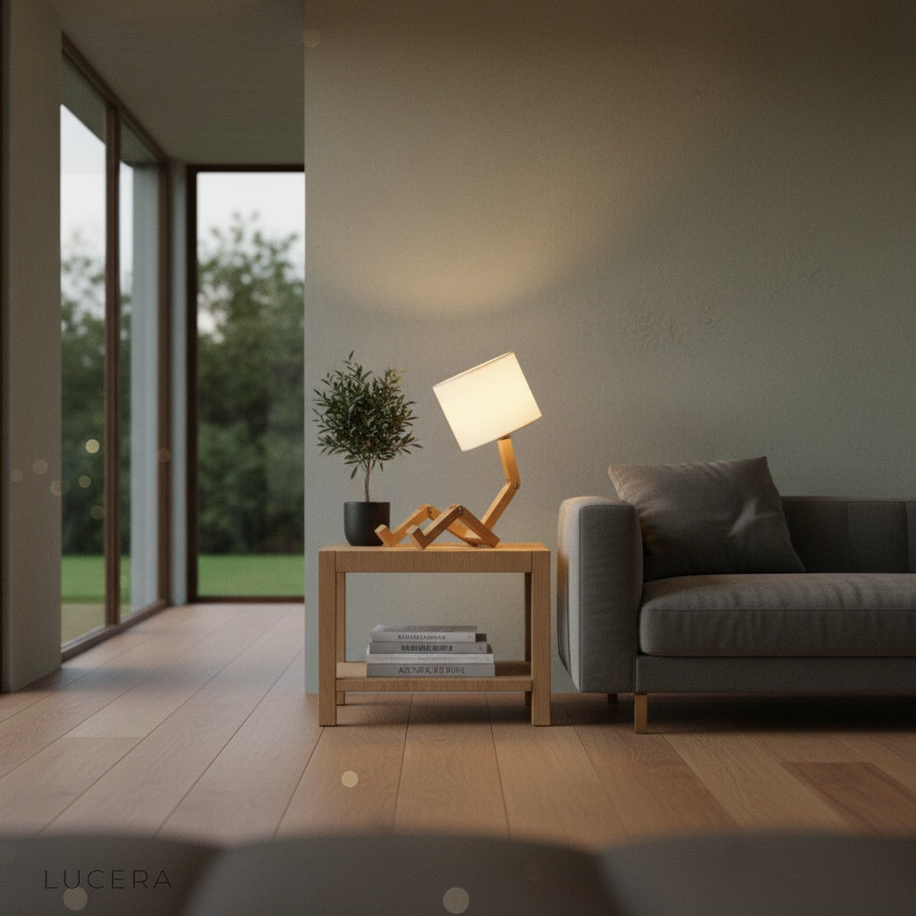 Tab 2 - Mechanical Man Table Lamp