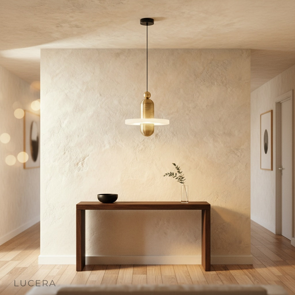 Tab 3 - Marianist Alabaster Pendant Light