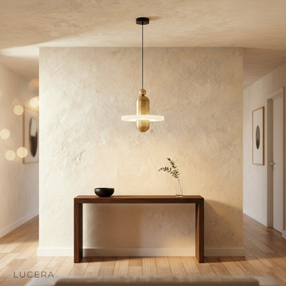 Tab 3 - Marianist Alabaster Pendant Light