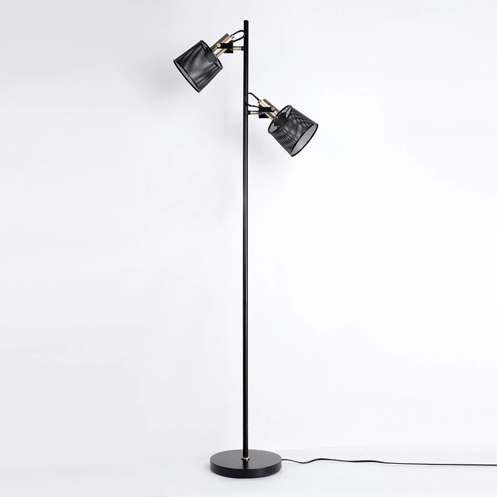 Azure Double Head Adjustable LED Floor Lamp - Lamps | Lucera Lighting